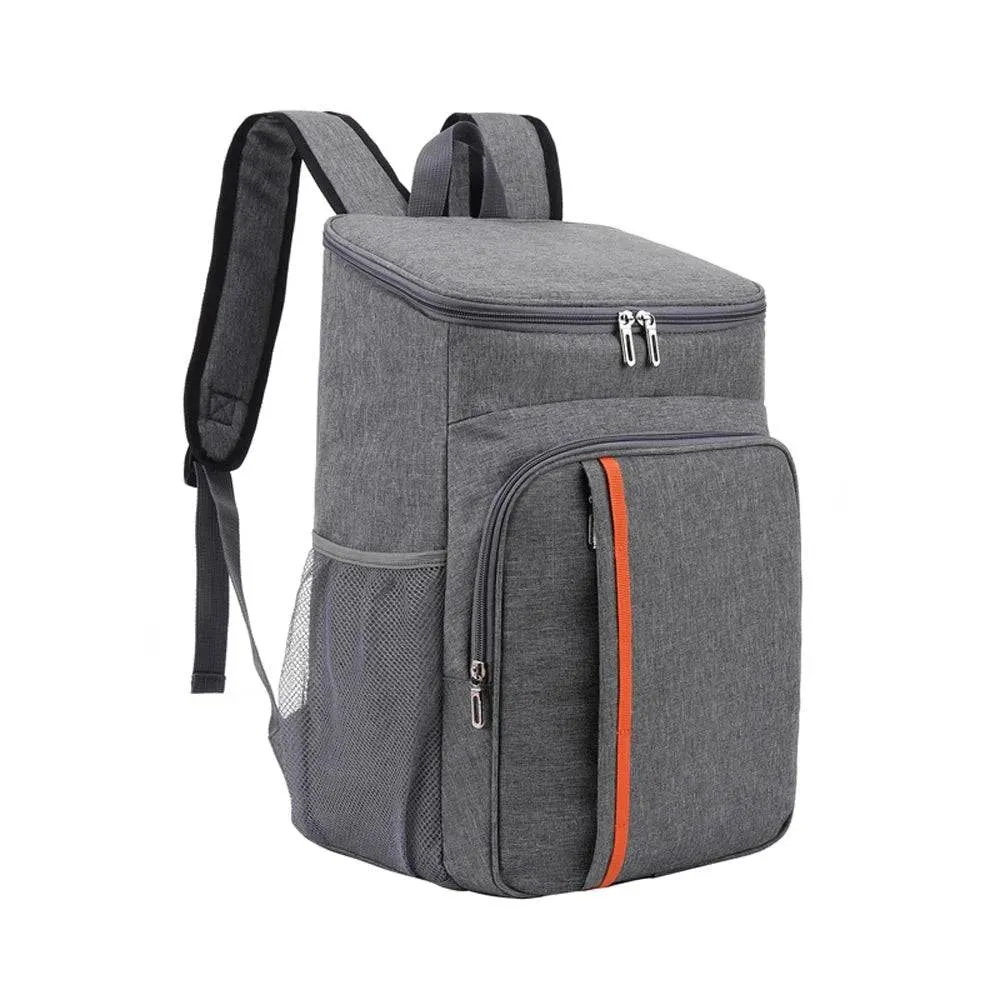 18L Large Capacity Leak Proof Lunch Backpack Thermal and Warm Insulated Bag Outdoor Food and Beverage Storage Shoulder Bag