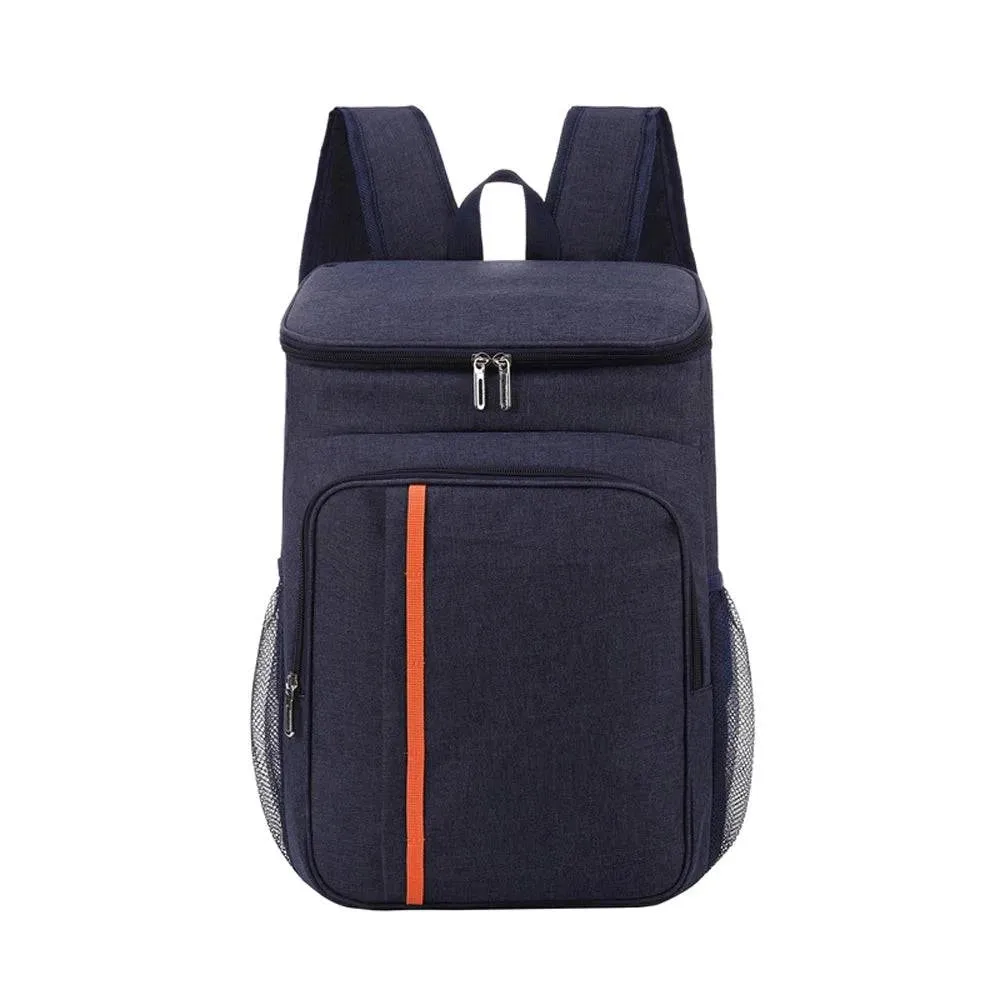 18L Large Capacity Leak Proof Lunch Backpack Thermal and Warm Insulated Bag Outdoor Food and Beverage Storage Shoulder Bag