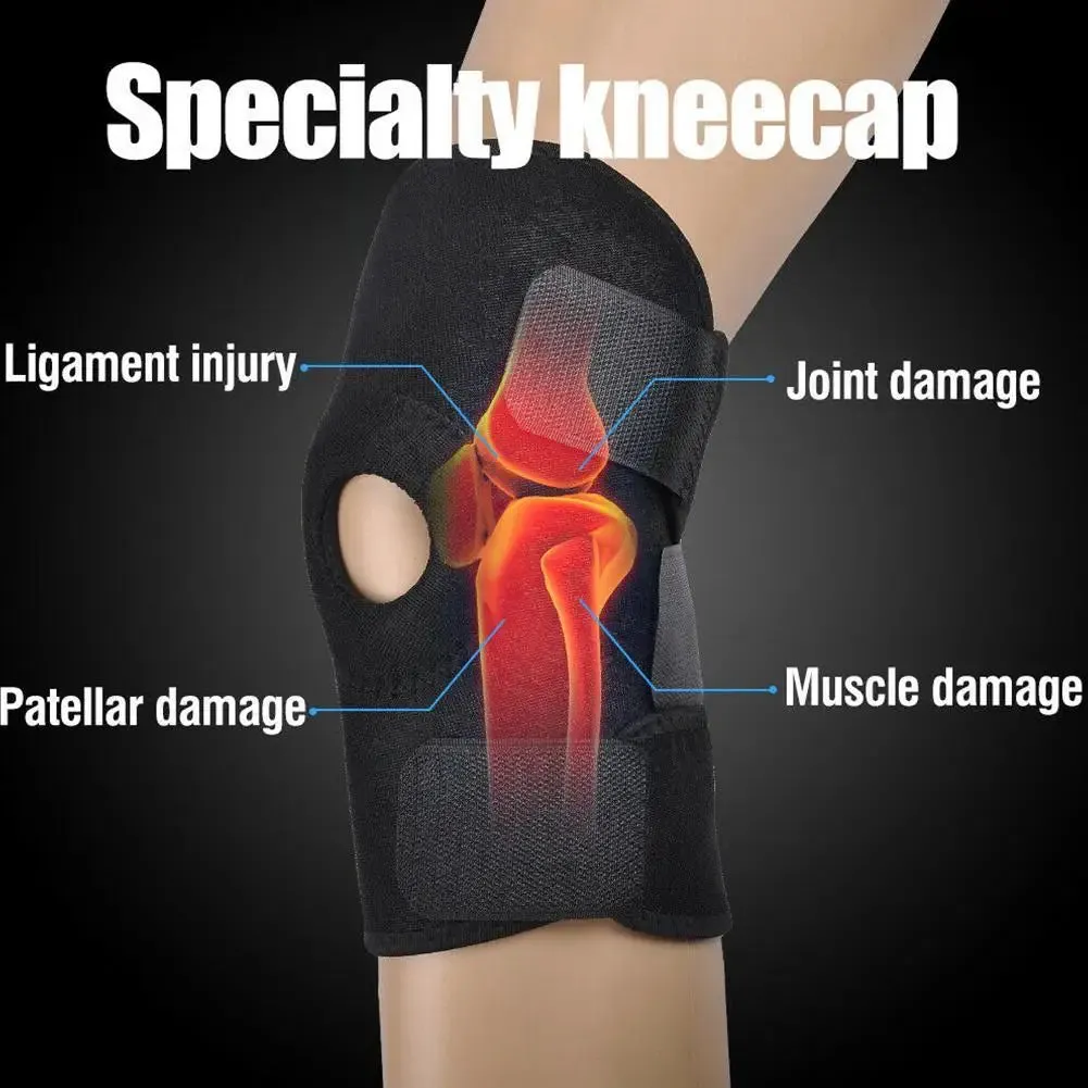 1PC Orthopedic Knee Pad Knee Brace Support Joint Pain Relif Patella Protector Adjustable Sport Kneepad Guard Meniscus Ligament