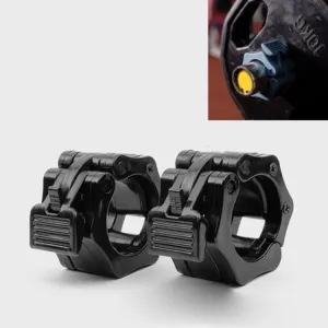 2 PCS Professional Barbell BuckleHead Quick Lock, Size:25mm(Black)