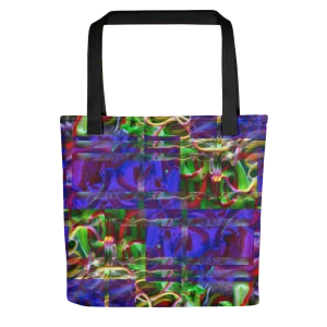 Alien Puke; Satellite Image Tote bag