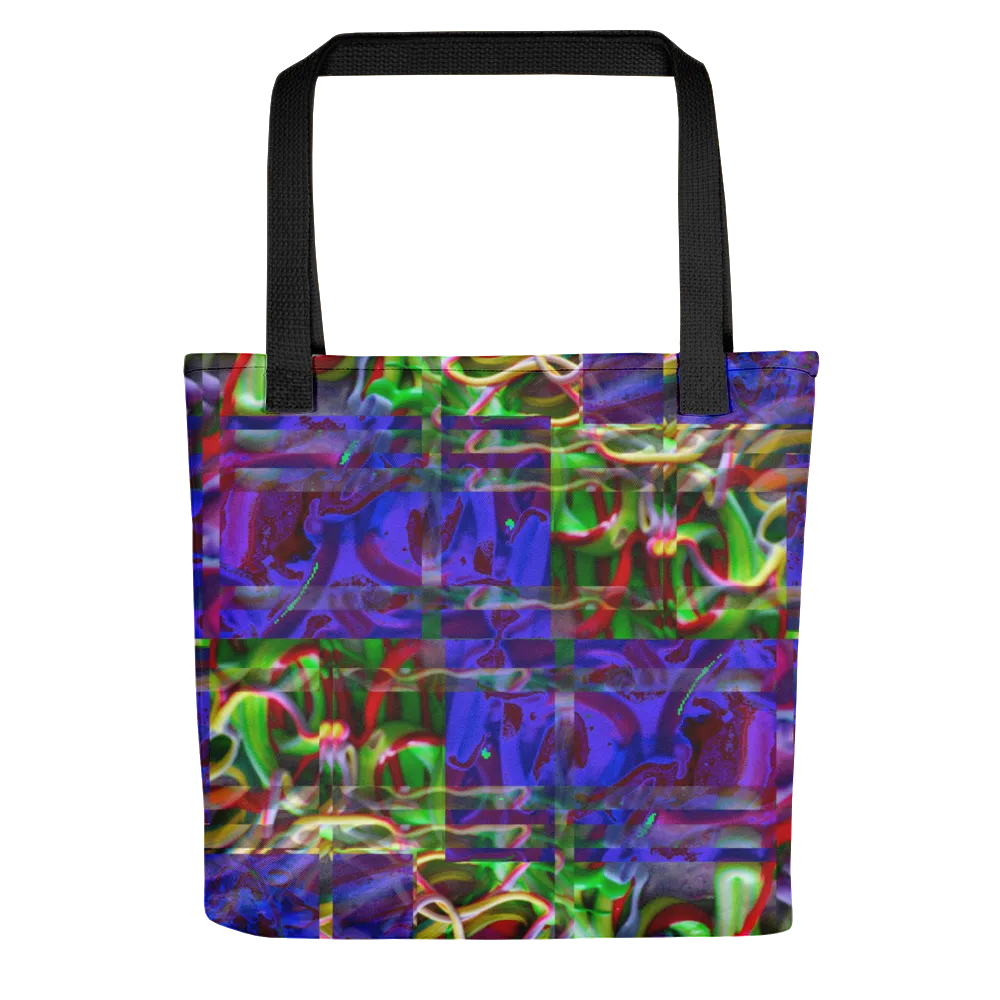 Alien Puke; Satellite Image Tote bag