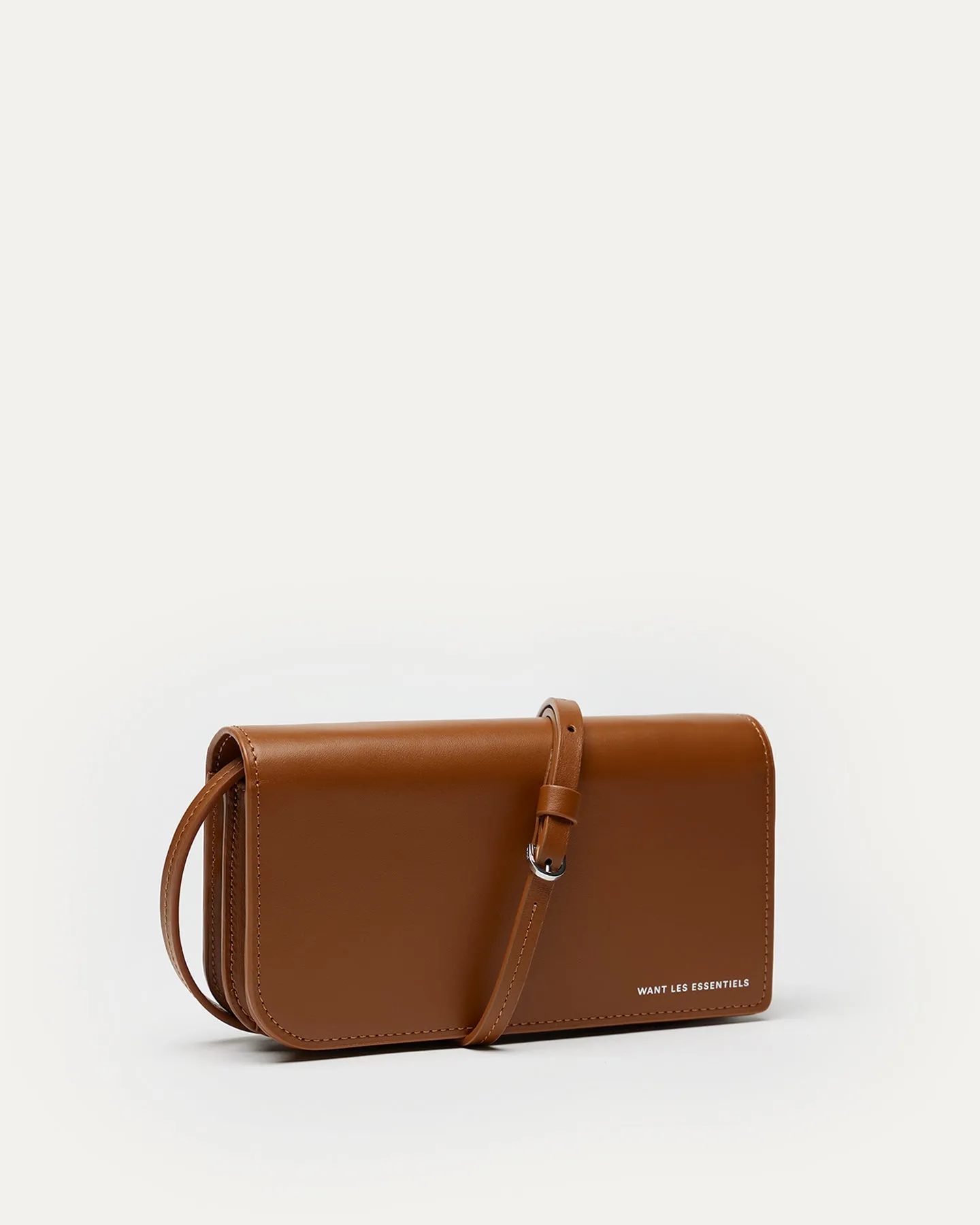 Arch Smooth Leather Wallet On Strap