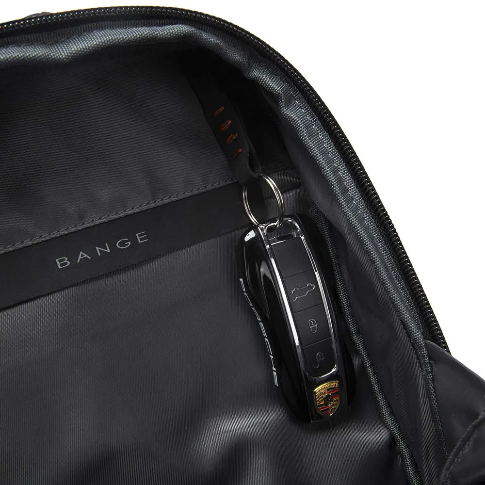 BANGE Unisex Adult Anti-theft Water Resistant Crossbody Shoulder Chest Pack Sling Bag (Black)