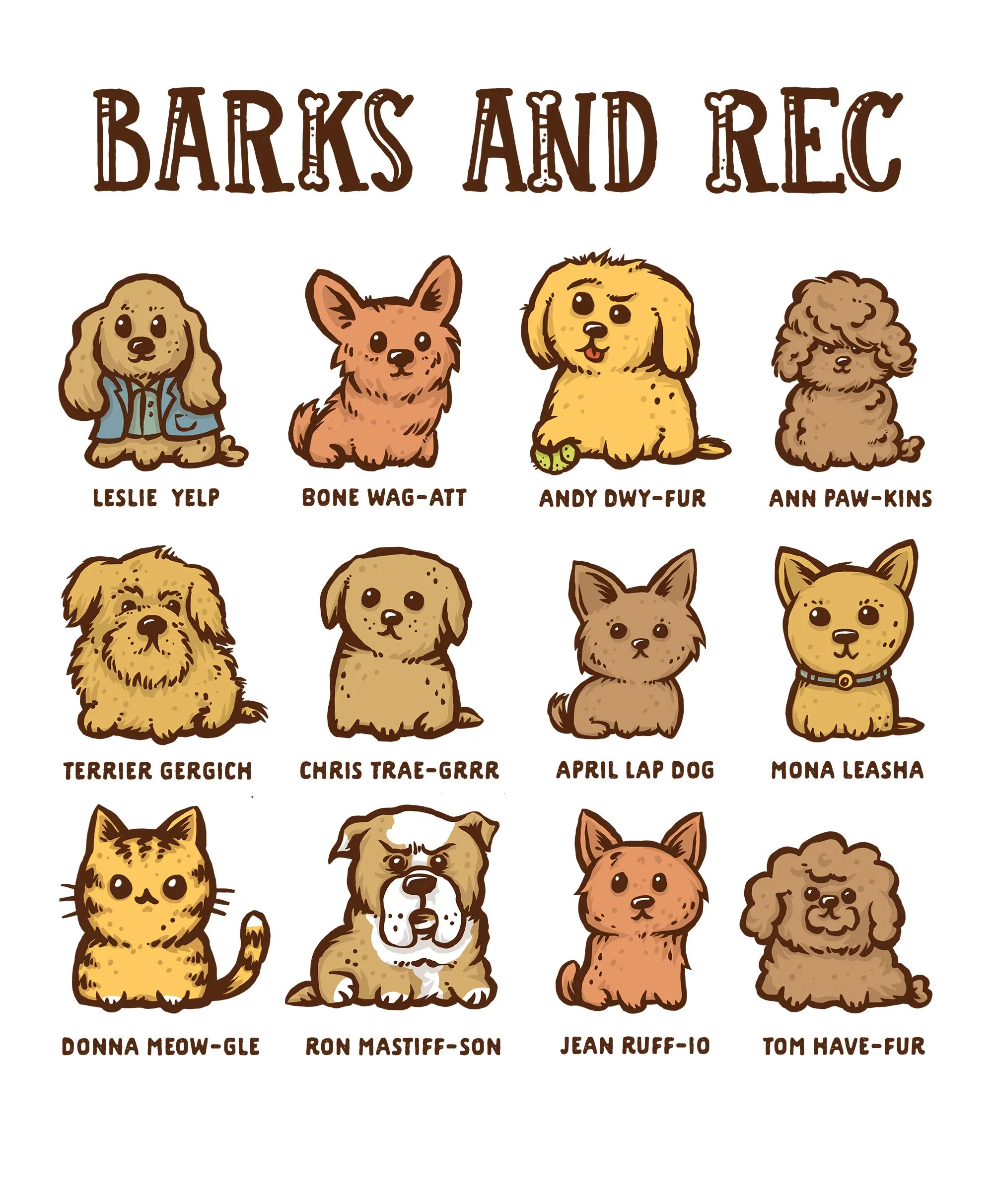 Barks and Rec - Unisex Premium Sweatshirt