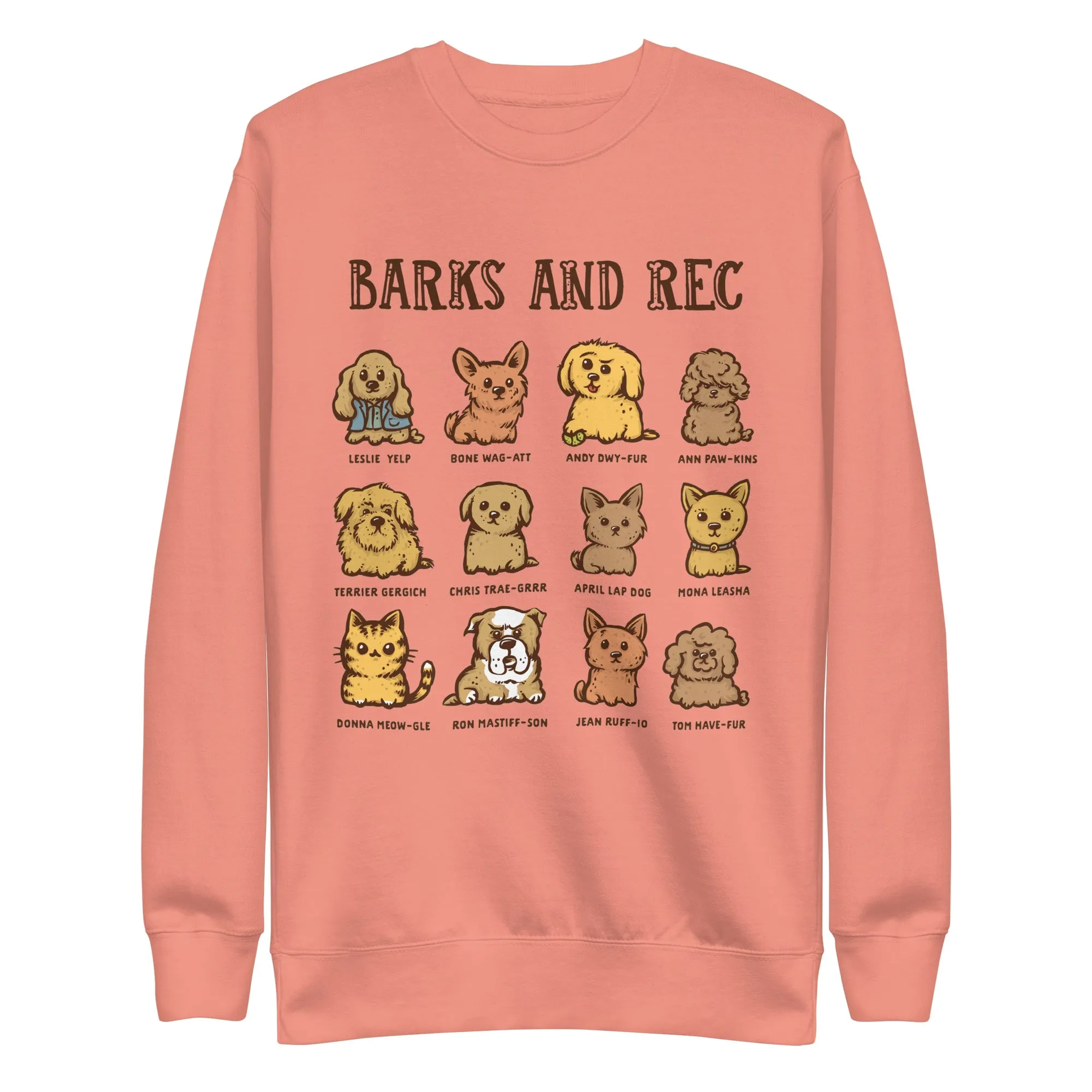 Barks and Rec - Unisex Premium Sweatshirt