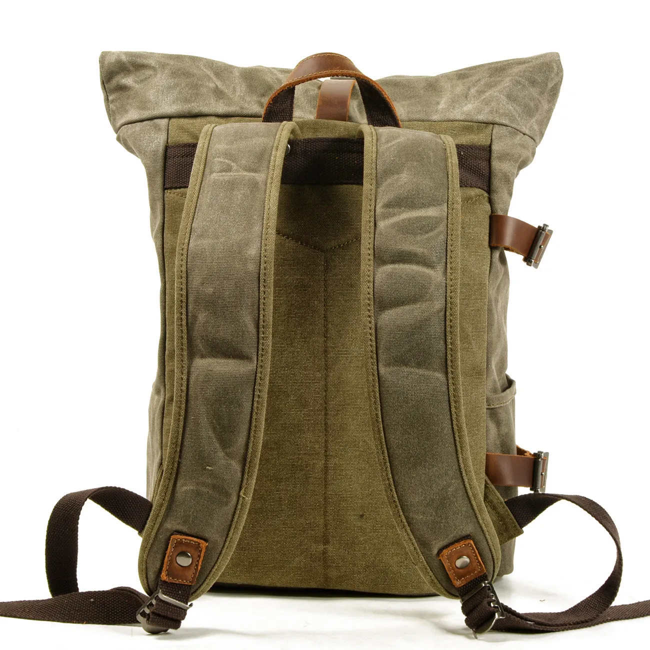 Canvas Backpack Bag Men Travel Bag Shoulder Bag Outdoor Sports Bag Large Capacity Bag for Gift