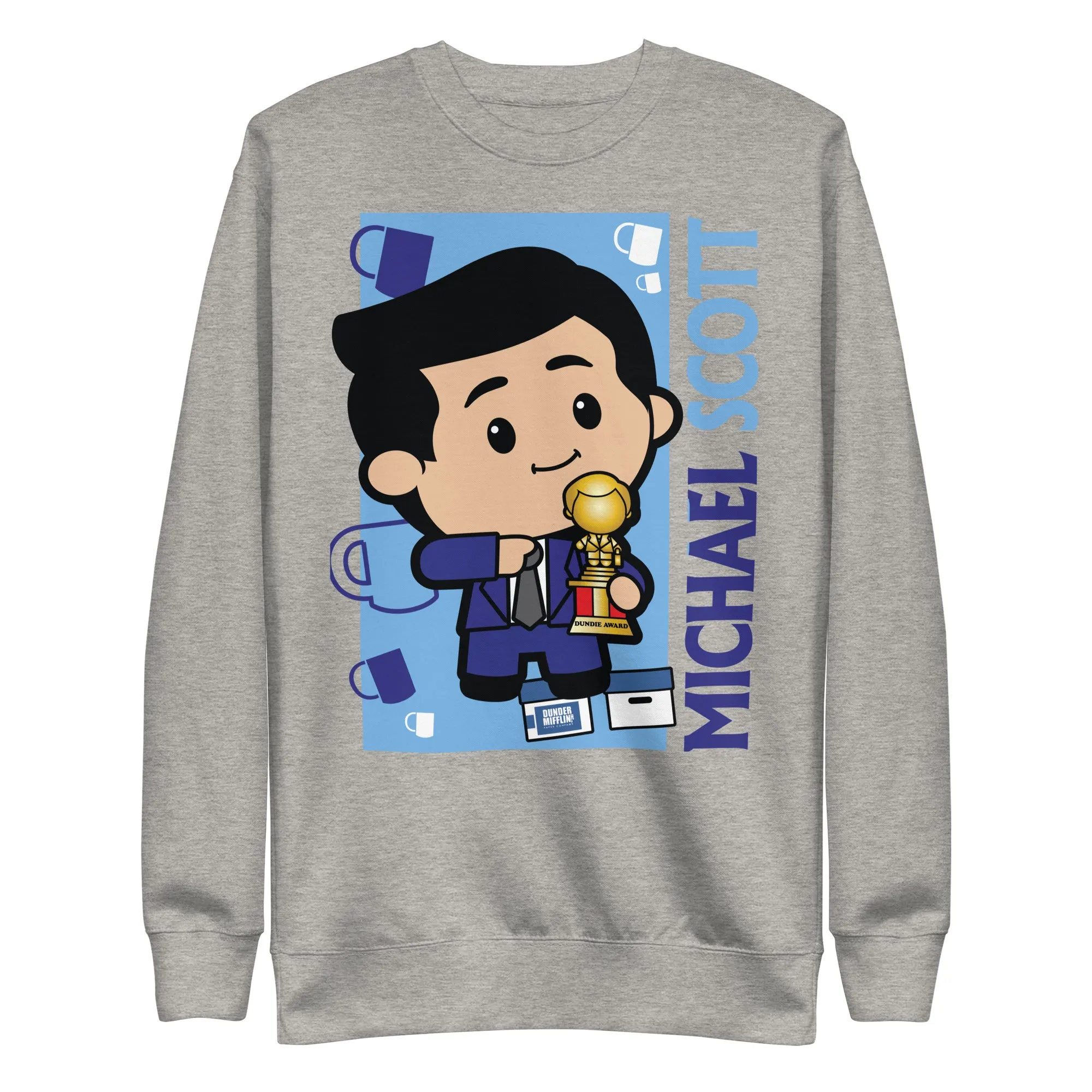 Cartoon Michael Scott - Unisex Premium Sweatshirt