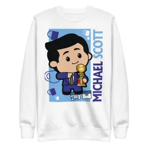 Cartoon Michael Scott - Unisex Premium Sweatshirt