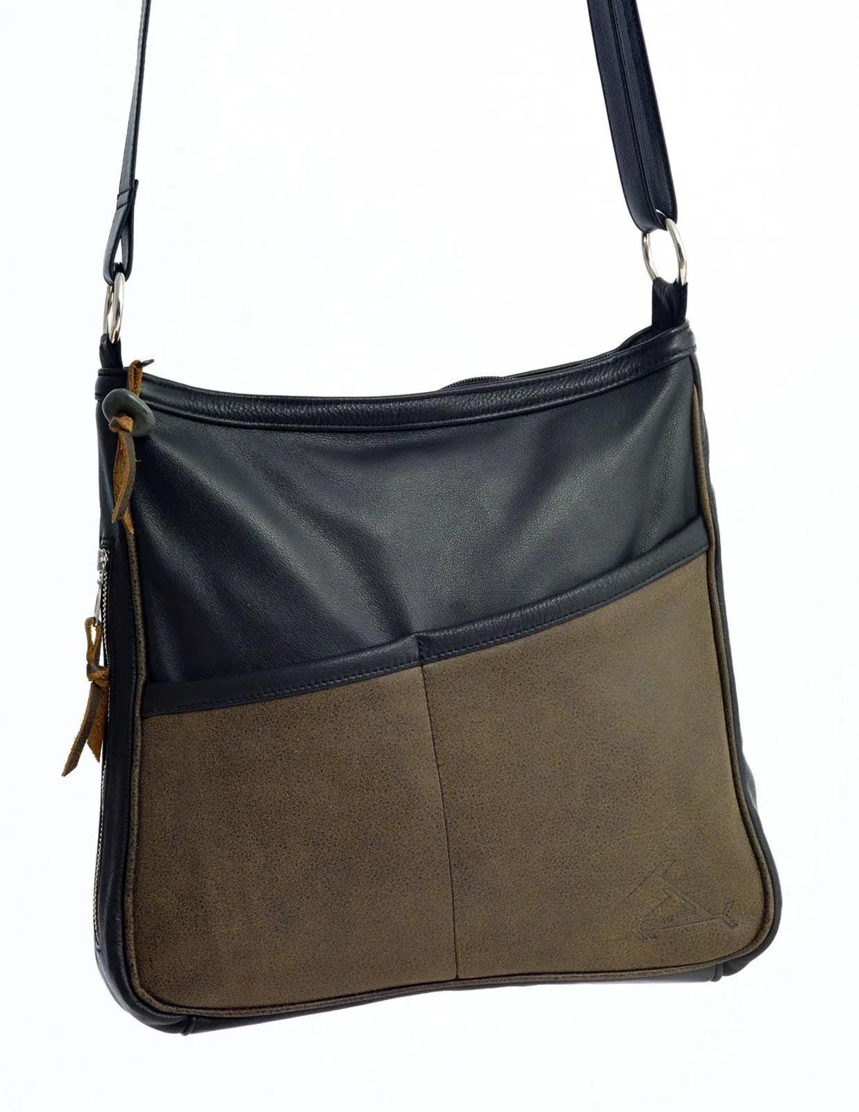 Classic Cross-Body Bag - Genuine Handmade Leather Purse