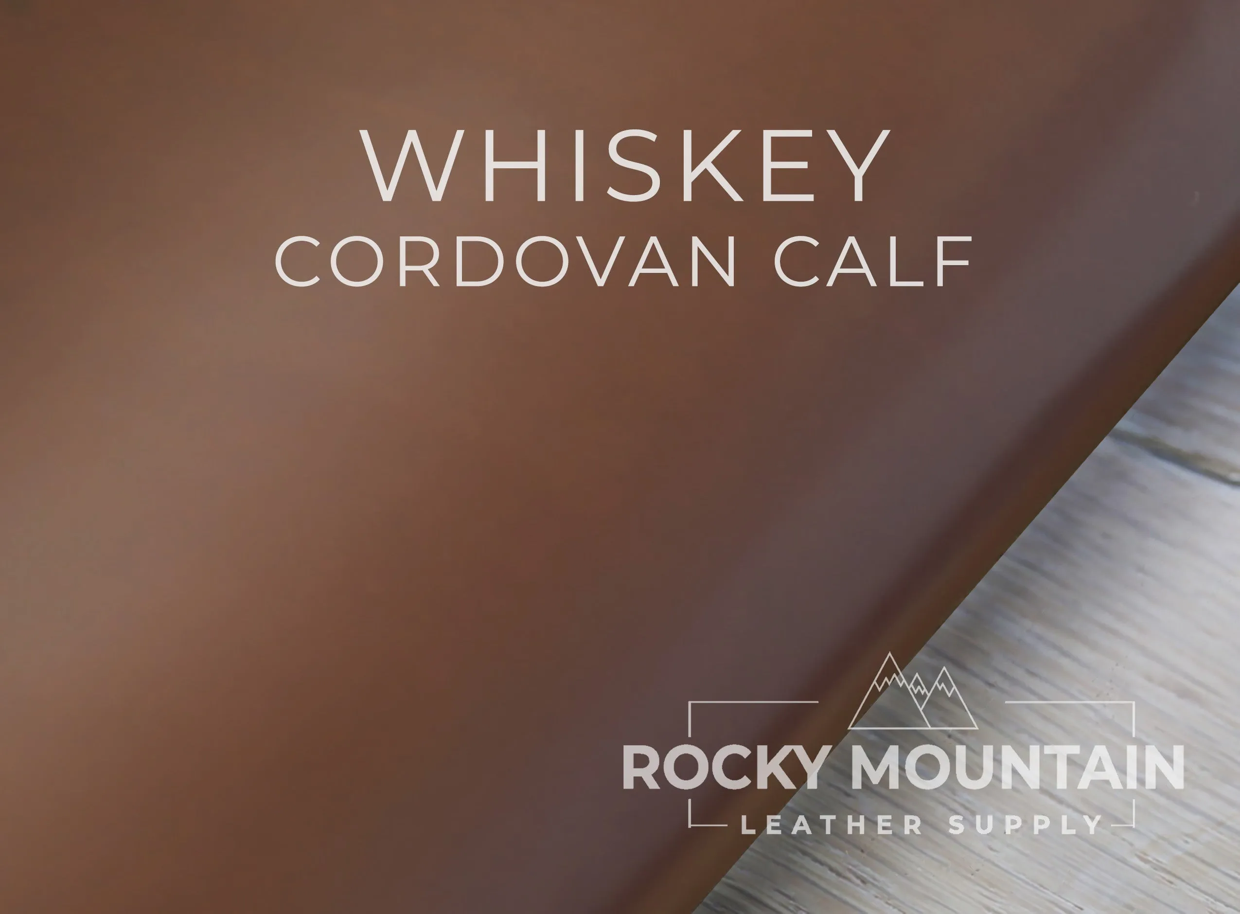 Cordovan Calf - Luxury Calfskin Leather "Finished like Shell Cordovan" (PANELS)