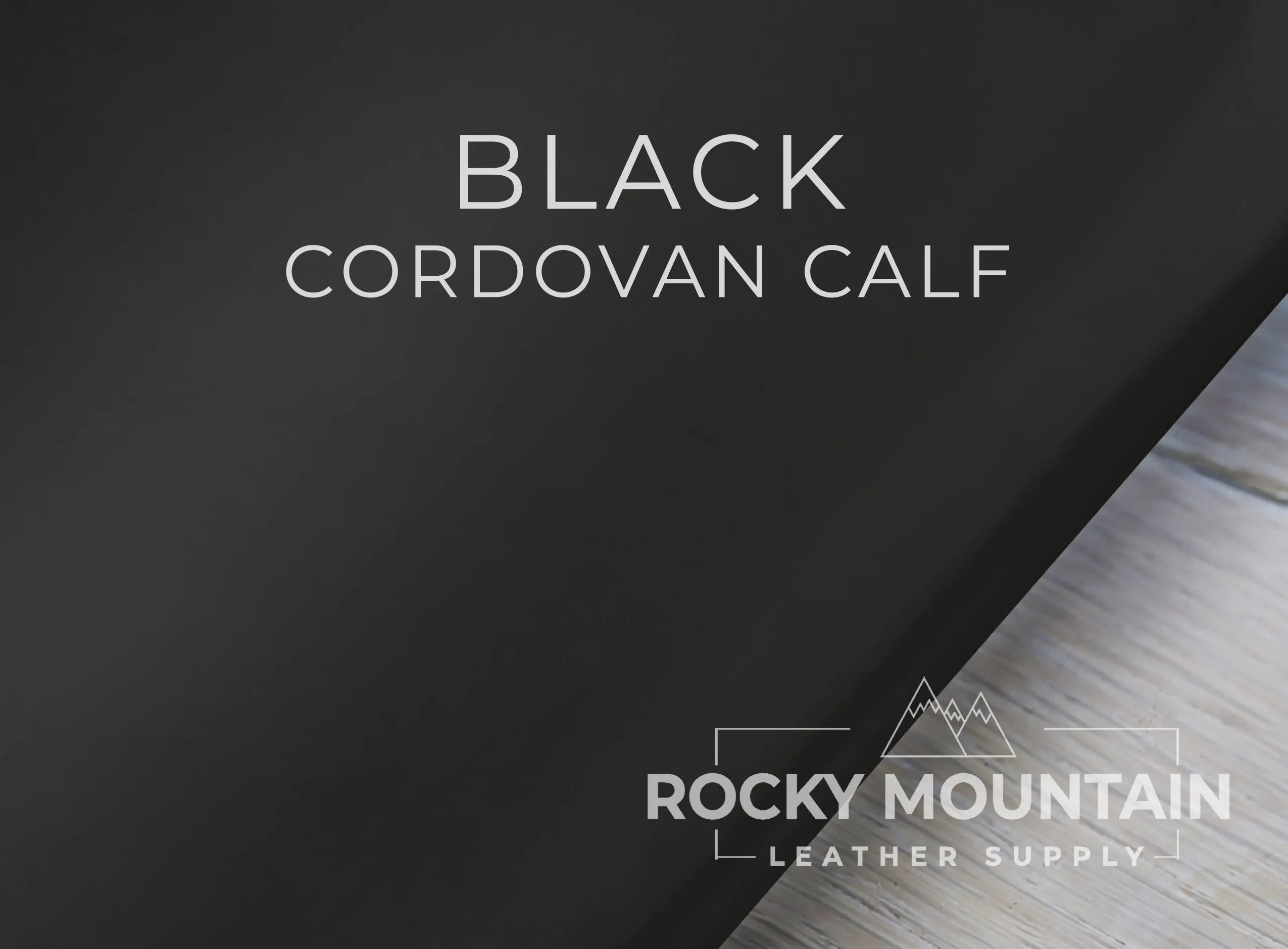 Cordovan Calf - Luxury Calfskin Leather "Finished like Shell Cordovan" (PANELS)