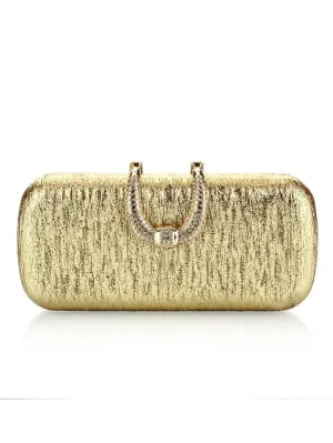 Fashion Gold Diamonds Evening Bag