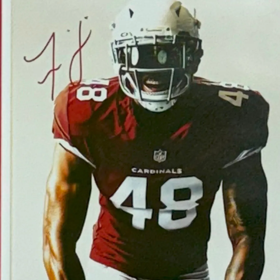 Isaiah Simmons Signed Arizona Cardinals Framed 8x10 Photo