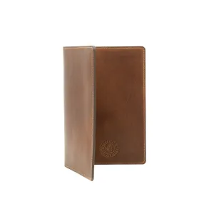 Large Navigator Note Wallet - Mahogany