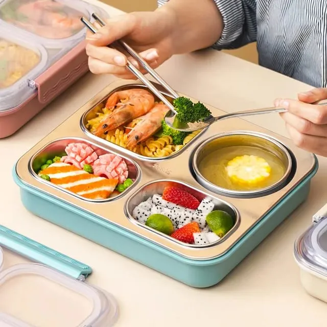 Mega Munch Large Capacity Bento Lunch Box