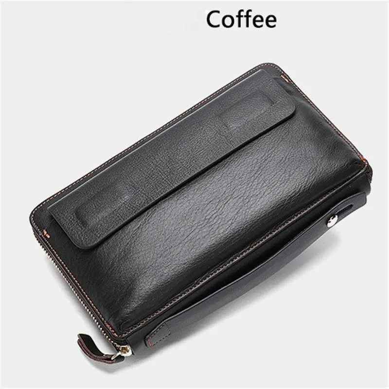 Men's Multifunctional Large-Capacity Business Wallet