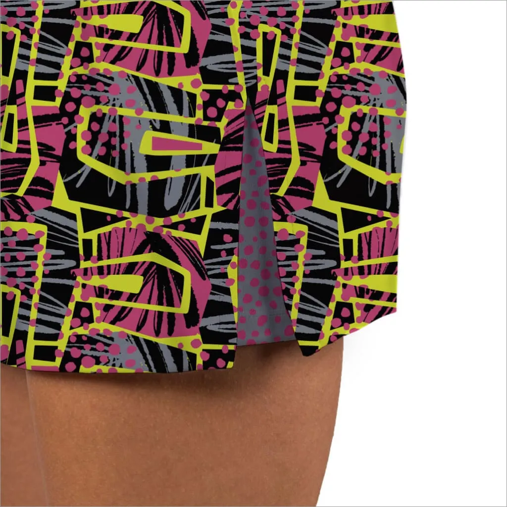 PINK MAZE SKORT FOR WOMEN