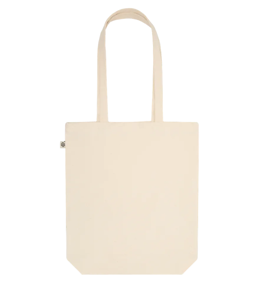 Premium organic canvas shopping bag