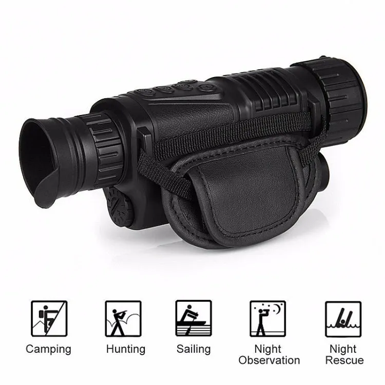 Professional Digital Infrared Night Vision USB Charging Monocular Telescope