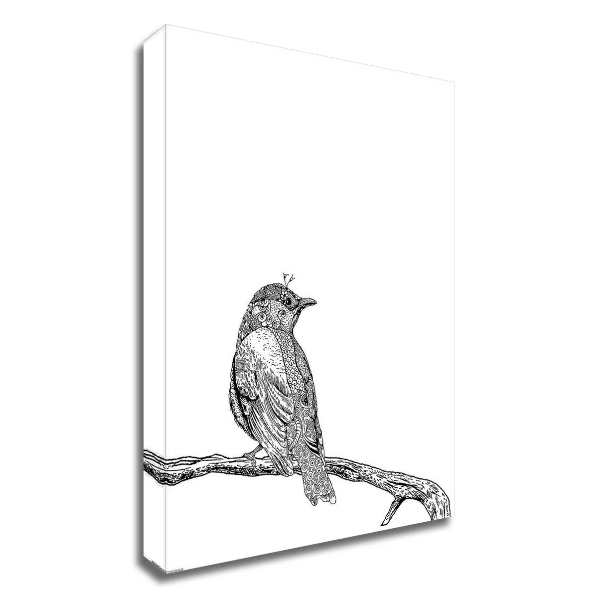 "Bird Iii" Wrapped Canvas Print Wall Art