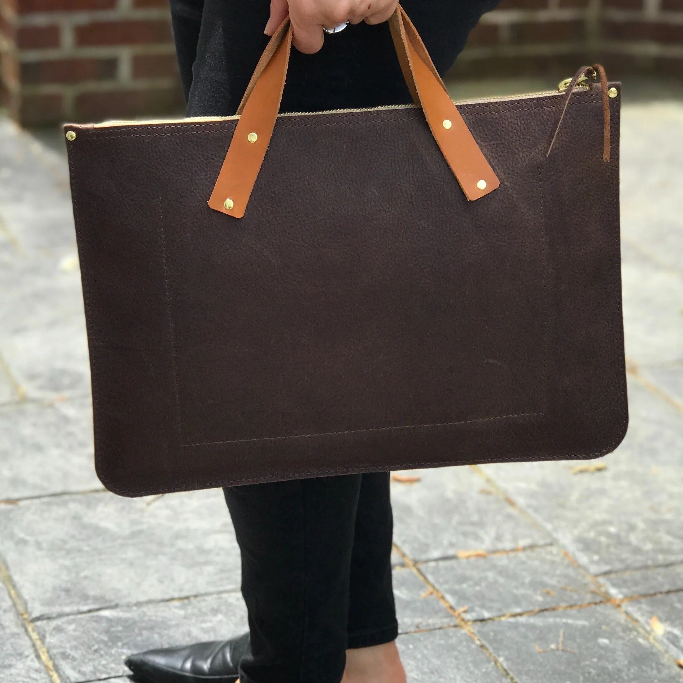 RTS - Leather Laptop Bag