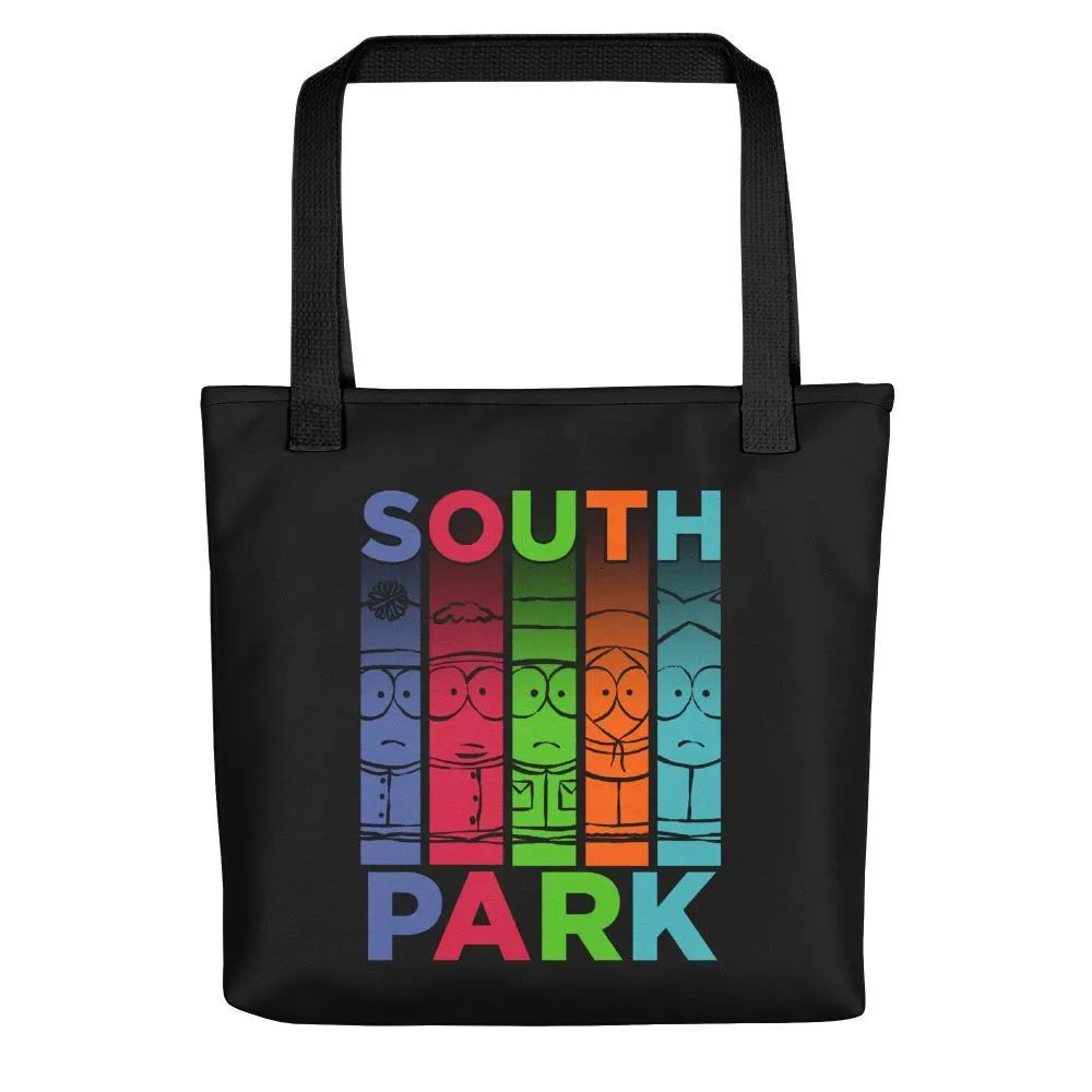 South Park Character Collage Premium Tote Bag