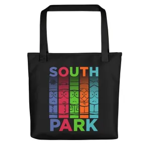 South Park Character Collage Premium Tote Bag