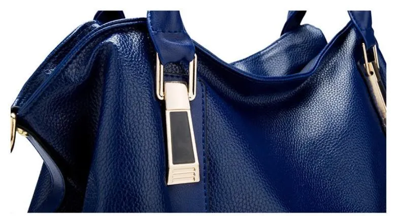 Stylish Faux Leather Shoulder Bag