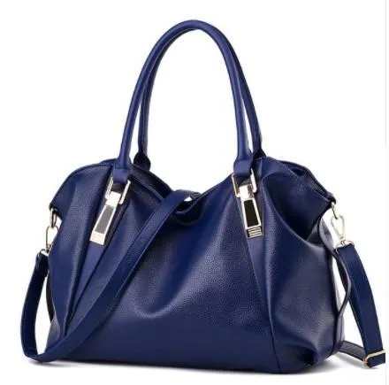 Stylish Faux Leather Shoulder Bag