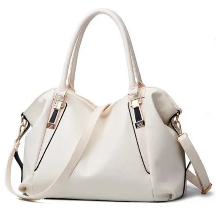 Stylish Faux Leather Shoulder Bag