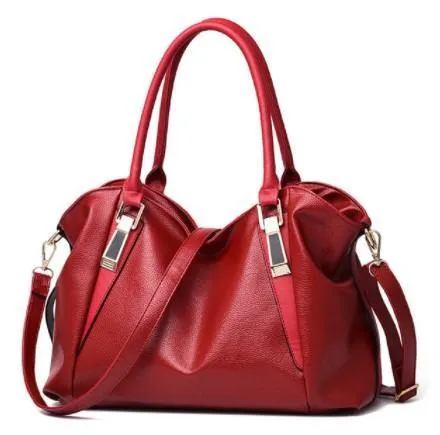 Stylish Faux Leather Shoulder Bag