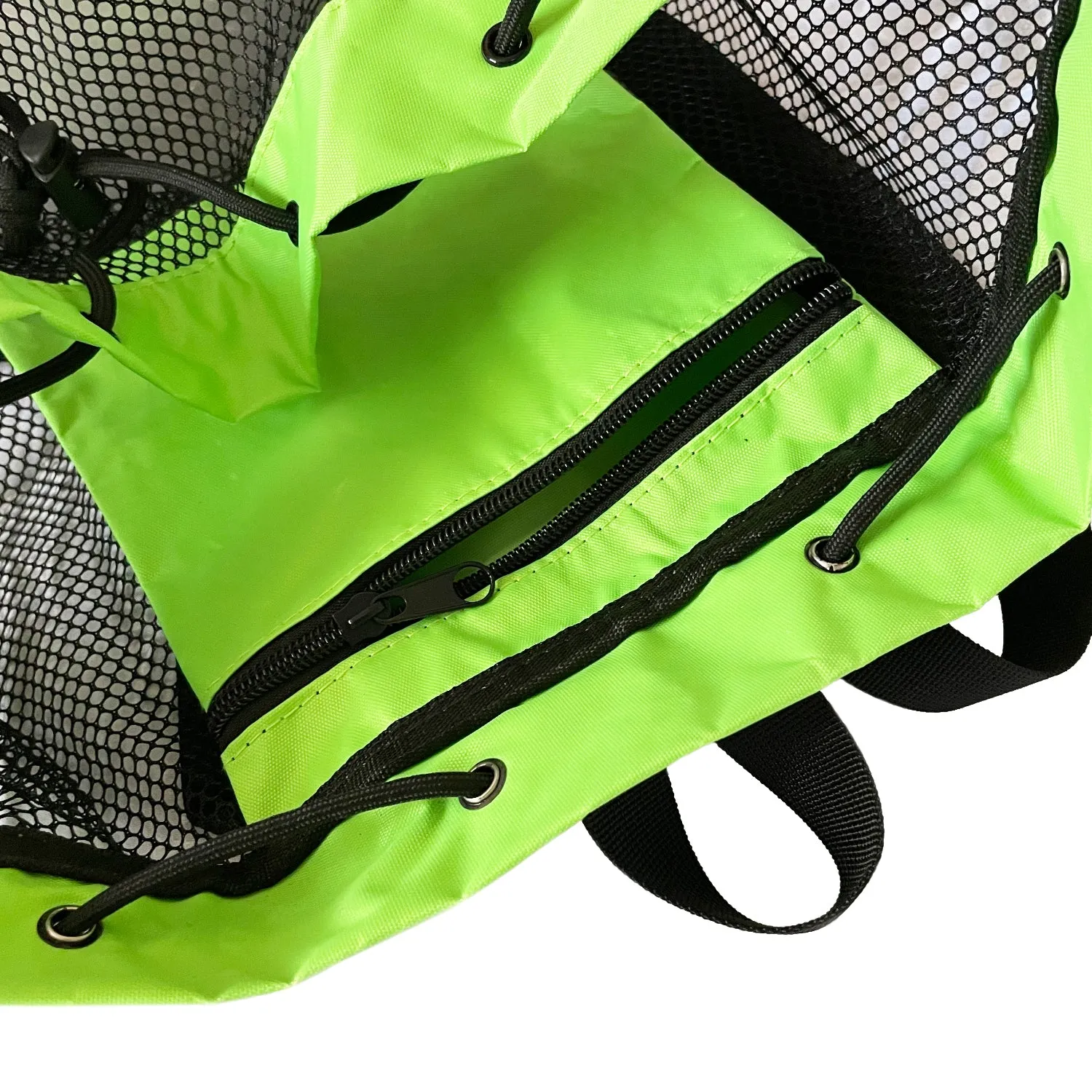 Swimz Elite Club Mesh Backpack - Blue/White/Lime