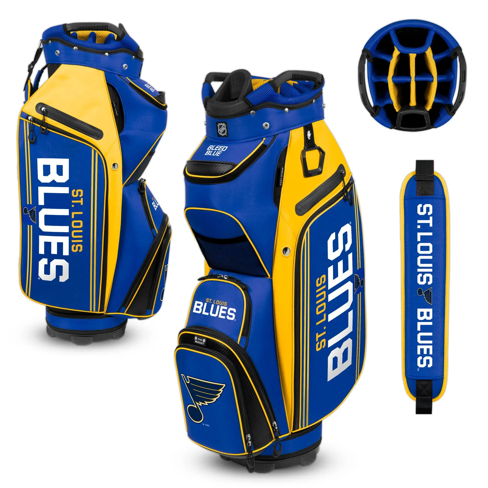 Team Effort 2024 NHL Bucket III Cooler Cart Bag