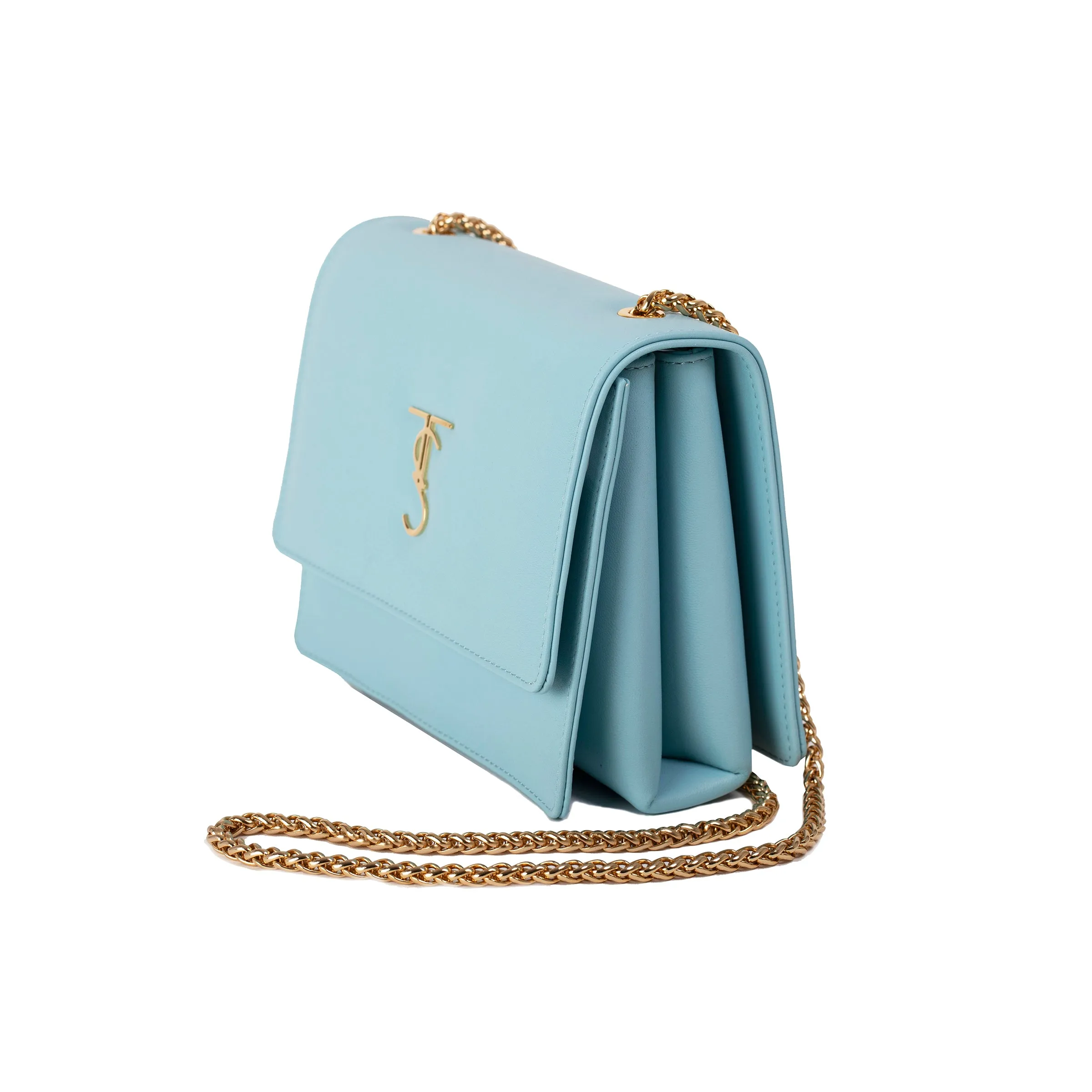 The Auburn Crossbody Bag -Light Blue