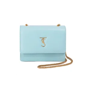 The Auburn Crossbody Bag -Light Blue