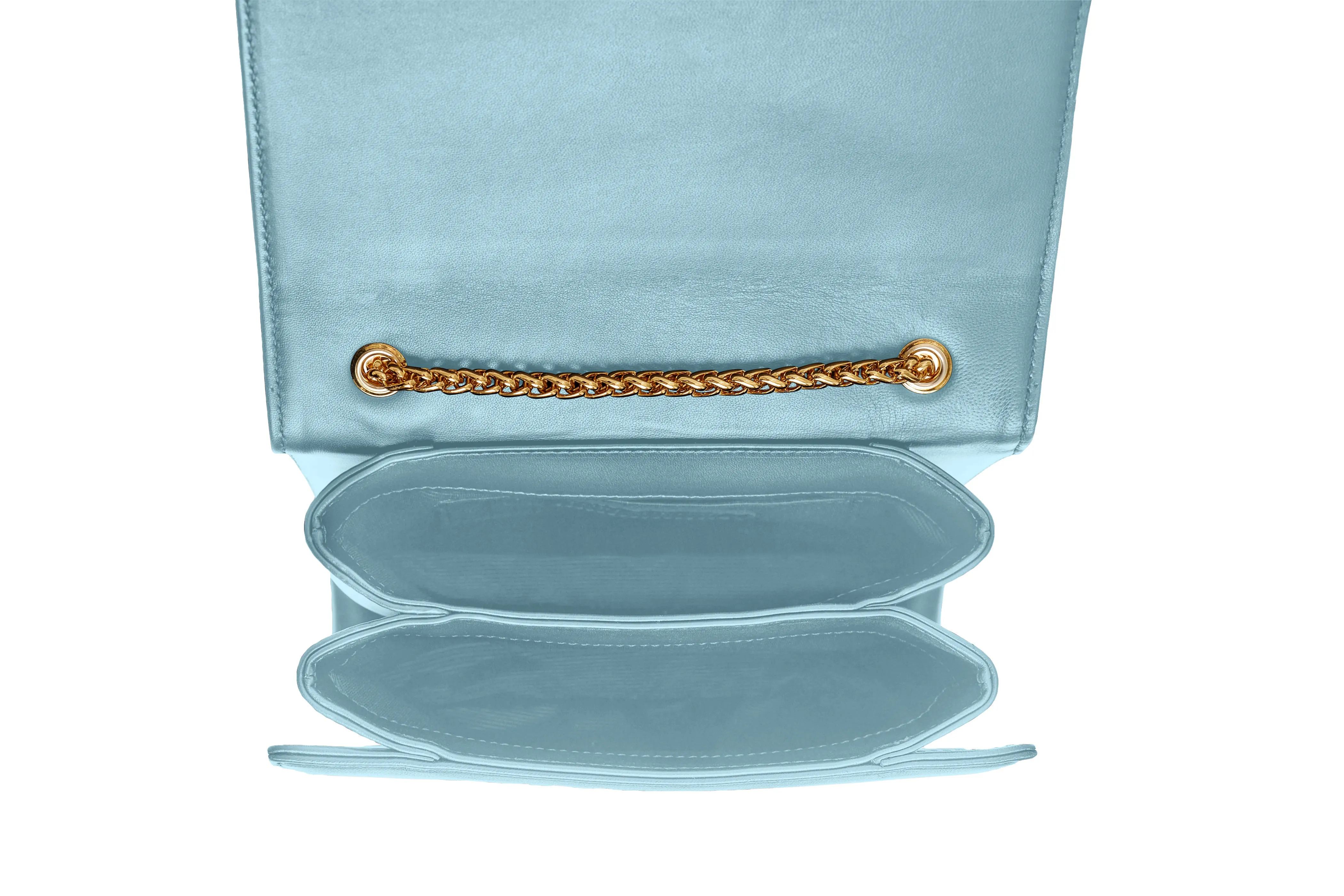 The Auburn Crossbody Bag -Light Blue