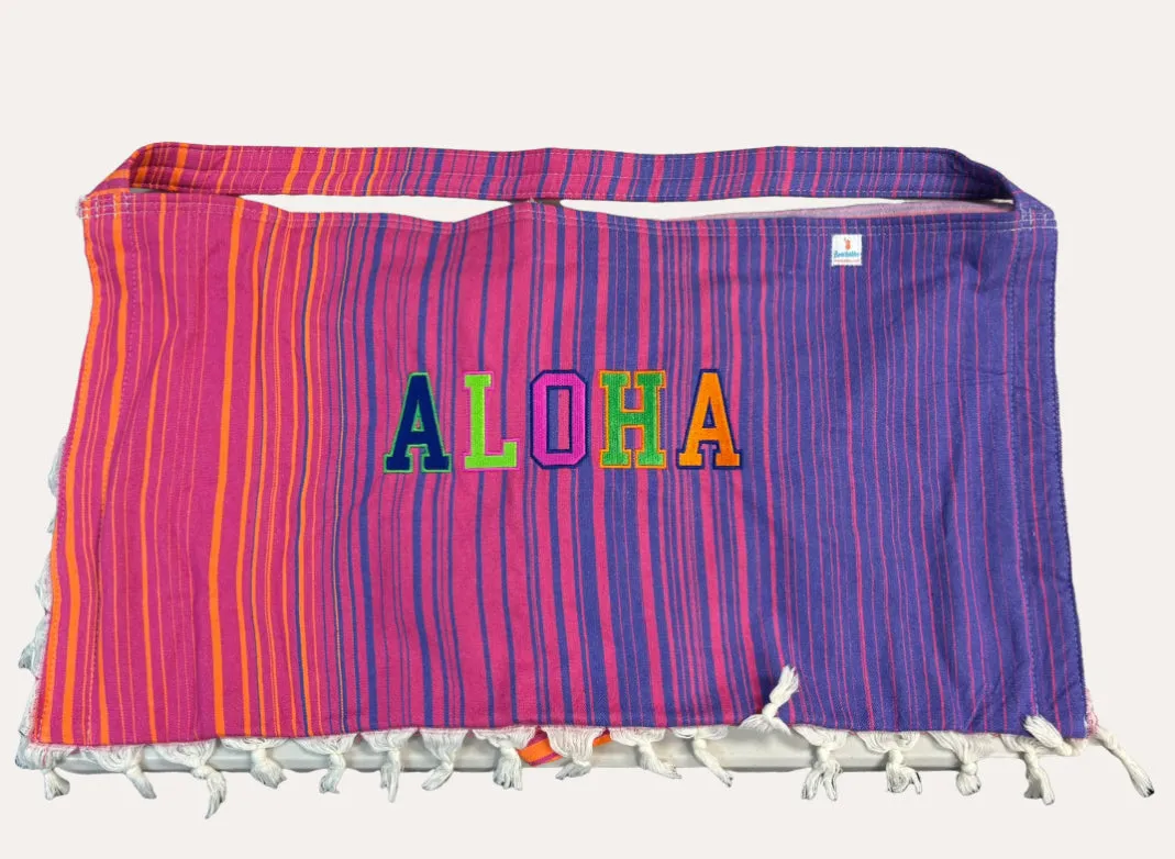 The "Aloha" Embroidered Bag