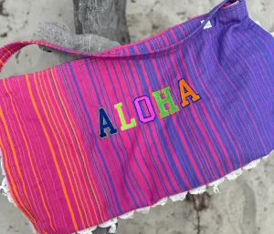 The "Aloha" Embroidered Bag