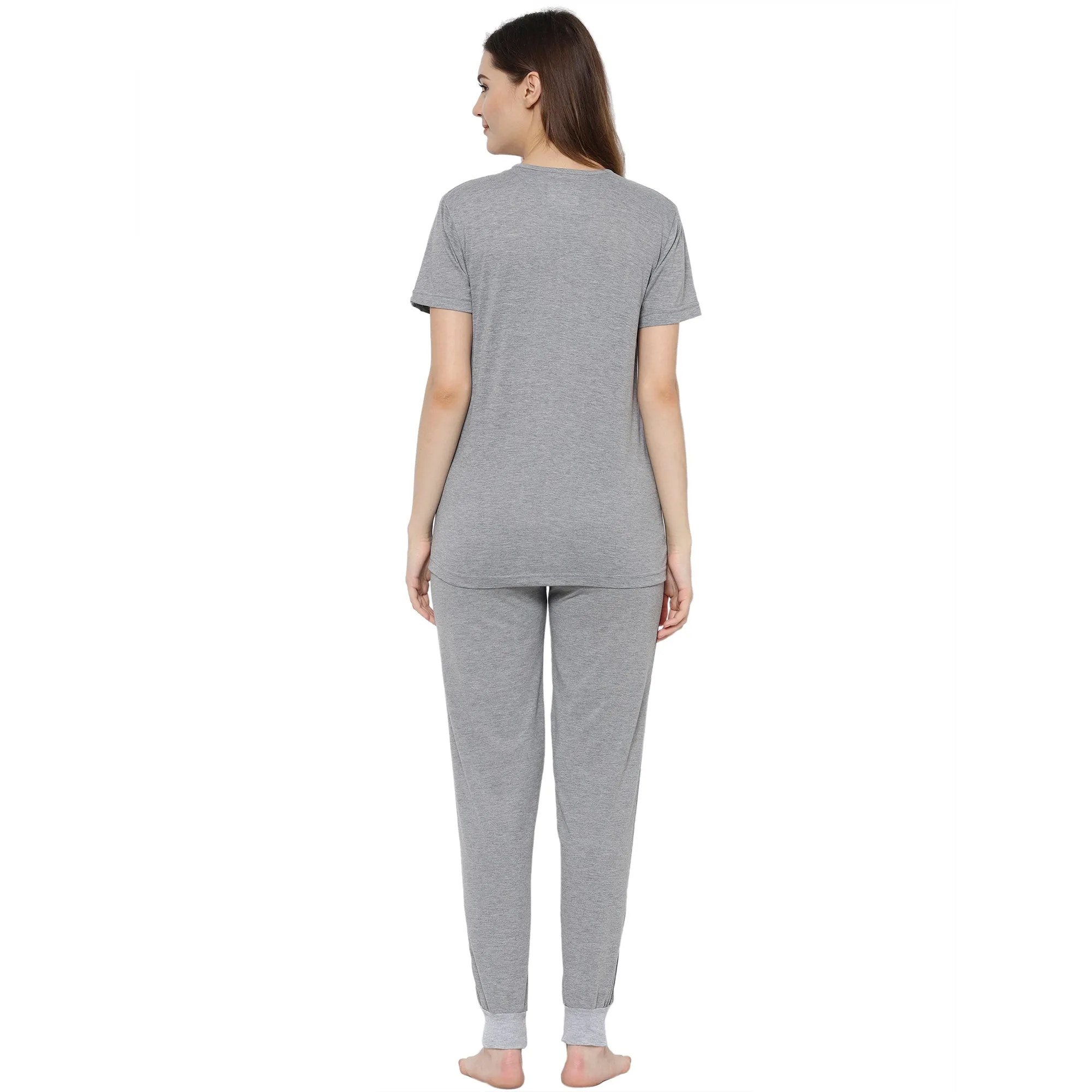 Vimal Jonney Grey Women's Night Suit