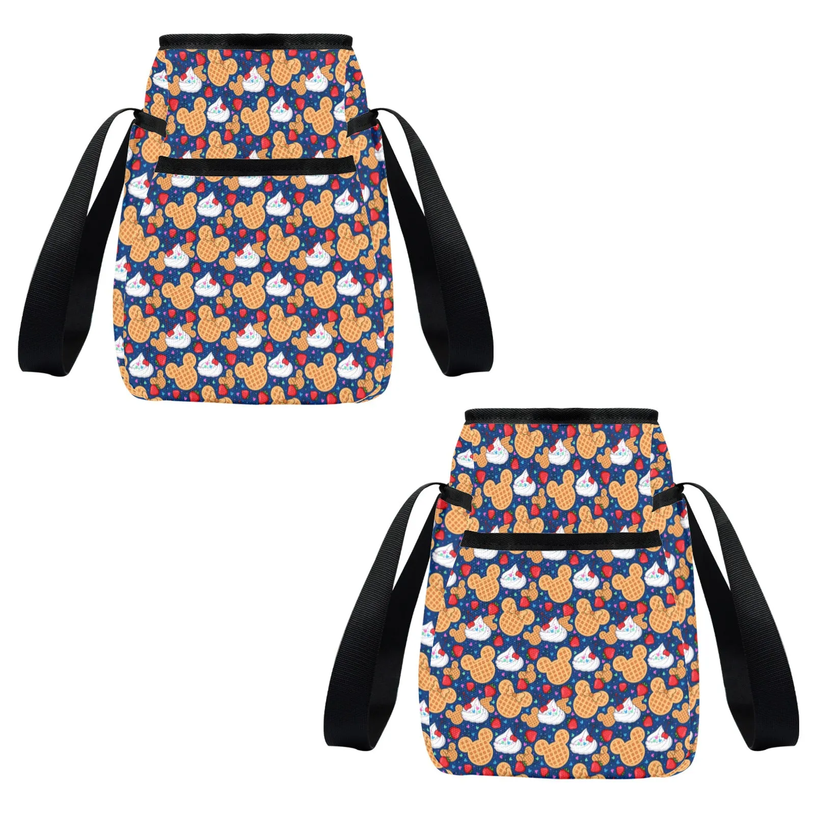 Waffles Large Capacity Insulated Tote Bag