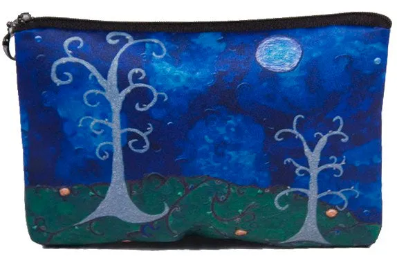 Whimsical Trees Cosmetic Bag - The Couple