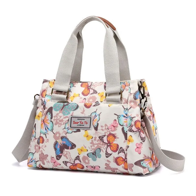 Women's Flower Print Female Shoulder Bag