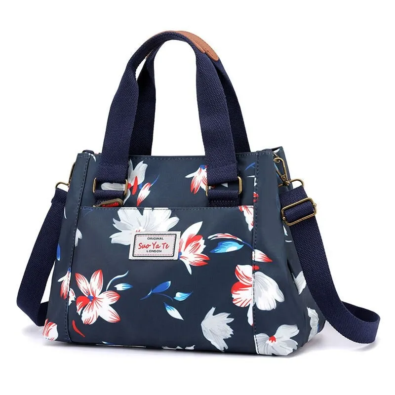 Women's Flower Print Female Shoulder Bag