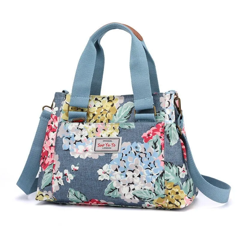 Women's Flower Print Female Shoulder Bag