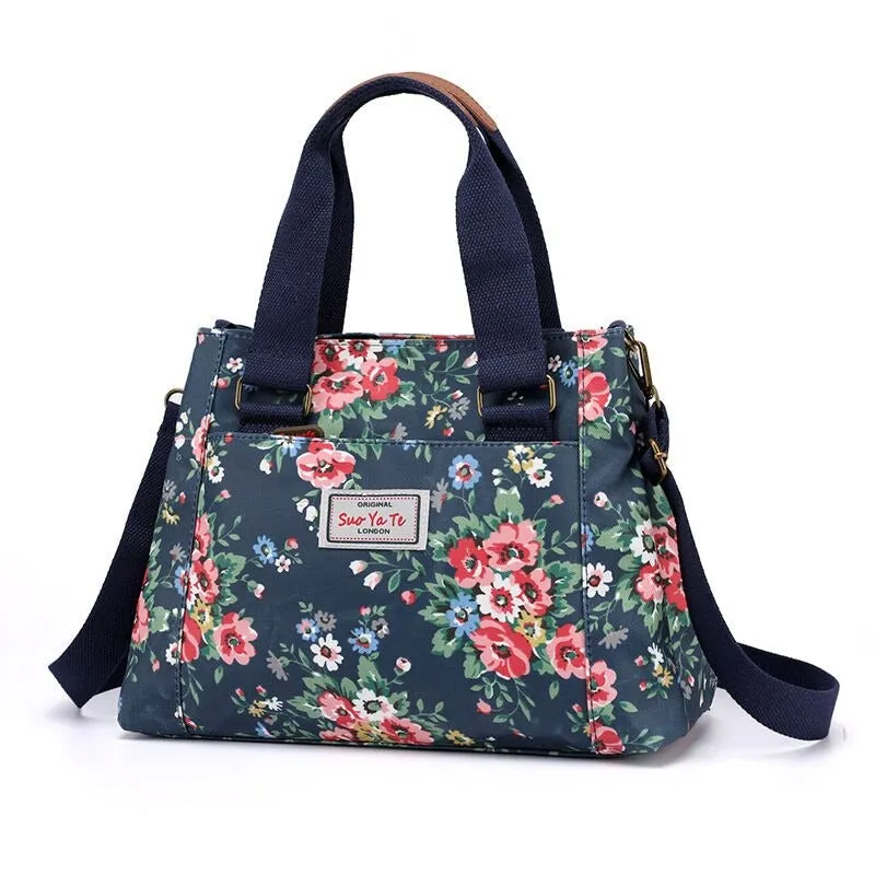 Women's Flower Print Female Shoulder Bag