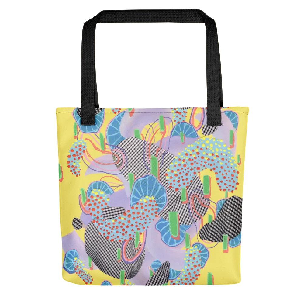 Yellow Organism Tote bag