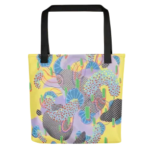 Yellow Organism Tote bag