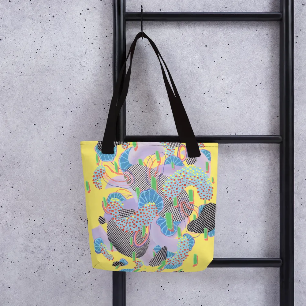 Yellow Organism Tote bag